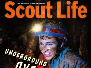 cover of the April 2025 issue of Scout Life magazine