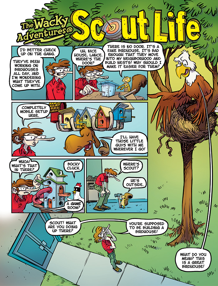 Wacky Adventures comic from May 2025