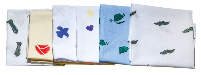 sample of different handkerchief designs