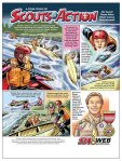 Scouts in Action comic from the June-July issue