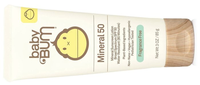 sunscreen for a beach trip