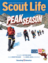 Scout Life magazine cover